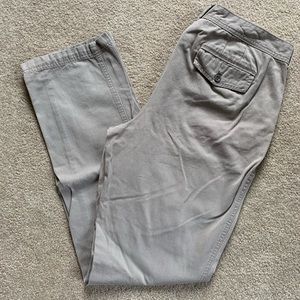 Eddie Bauer Legend Wash Grey Pinstripe Pants